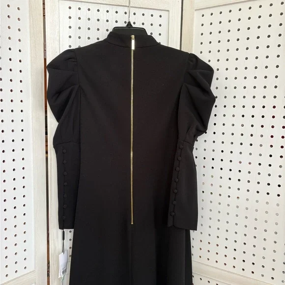 Calvin Klein Black Long Sleeve Dress - Picture 2 of 7